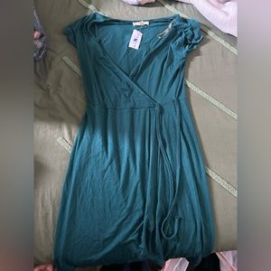 Side tie dress